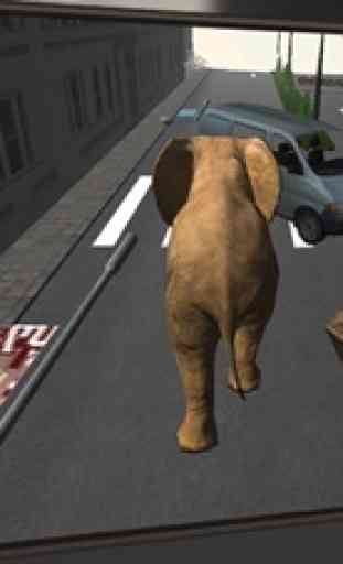 3D Elephant Simulator - irritado animal Simulator 2