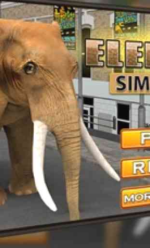 3D Elephant Simulator - irritado animal Simulator 4