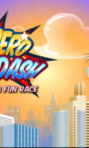 A Super Hero Rabbit Dash Jump Flying Fun Race Game 1