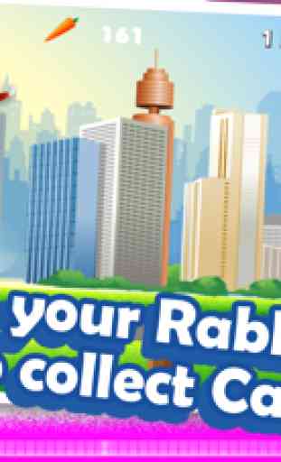 A Super Hero Rabbit Dash Jump Flying Fun Race Game 2