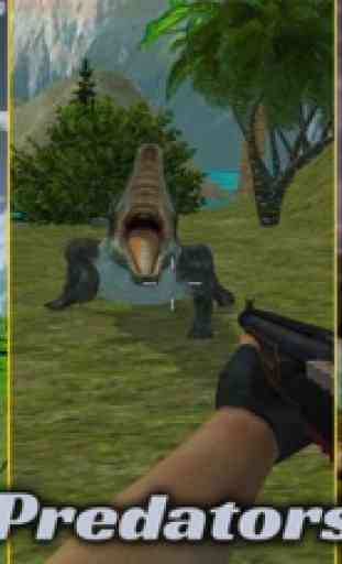 Alligator Attack 3D: Desafio da caça mortal 1