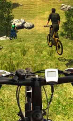 Crazy fora da estrada Mountain Bicycle Rider Sim 3