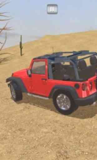 Deserto de 4x4 Offroad Jeep Safari - condução em 3 3