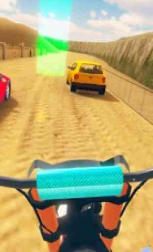 Dirt Bike Rider stunt jogos 3D 2
