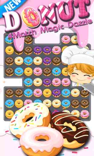 Jogo Donut - Dazzle Cookie Paixão Donut Quebra 1