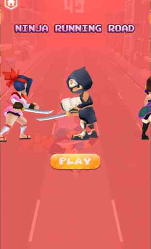 ninja running road - Jogos Intermináveis Arcade 3