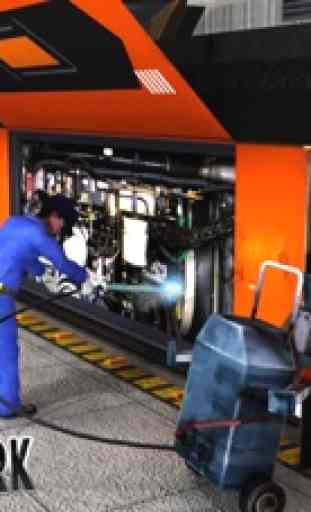 Ônibus Mecânico Simulador 3D Carro Garagem Oficina 2