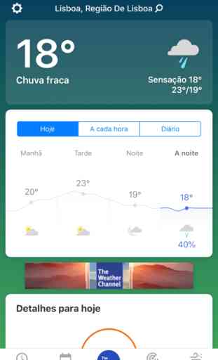 The Weather Channel: Previsão 1