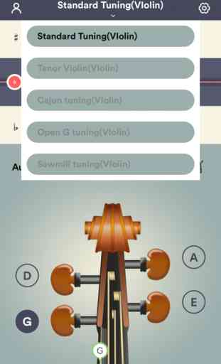 Violino sintonizador app 2