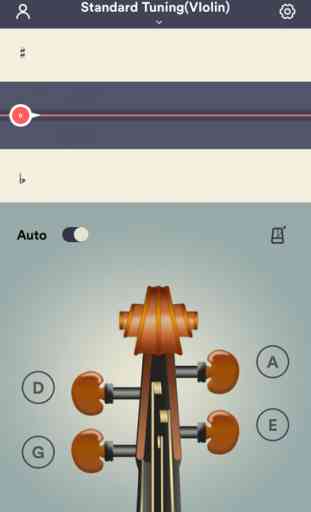 Violino sintonizador app 3