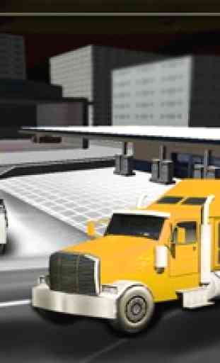 Rodas 18 simulador de motorista de caminhão 3D - expulsar os semi-reboques para transporte de carga ao seu destino 1
