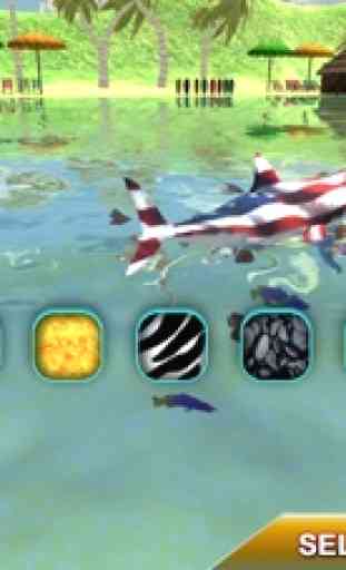 Caçador Tubarão Simulador : Mar Ataque 3D 3
