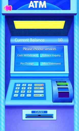 Caixa eletrônico, dinheiro e cartão de crédito 4