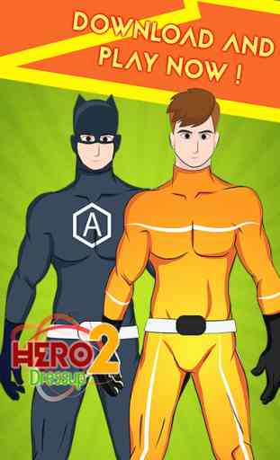 Crie seu próprio super herói justiça Man vestir-se 2