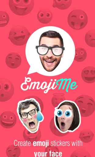 Emoji Me: Crie Rostos Emojis e Adesivos de Selfie 1