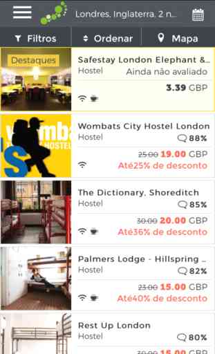 hostelbookers: Hostels e hotéis econômicos 2