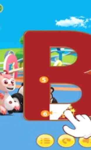 jogos para crianças de 2 anos ABC inglês jogo 2