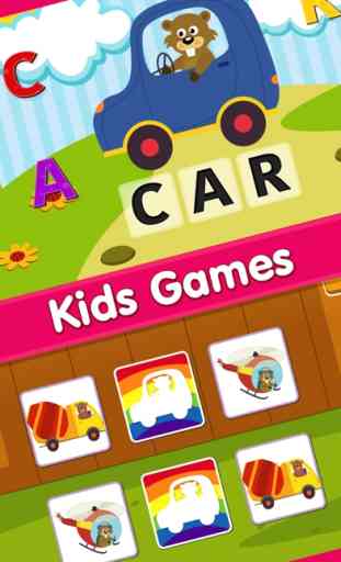 Jogos para crianças e bebês - Puzzle Jogo infantil 1