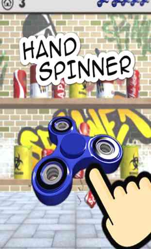 Mão Spinner - Jogo de tiro 3D 1