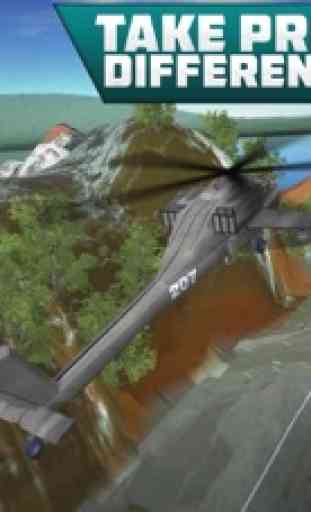 Piloto de helicóptero e simulador de vôo 4