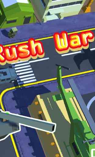 Rush War Traffic City - jogos de estacionar carros 2