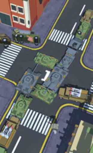 Rush War Traffic City - jogos de estacionar carros 3