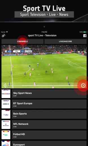 sport TV Live - Televisão 4