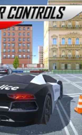 Thriller Carro Drift Drive Dubai Police Sim 3D 2