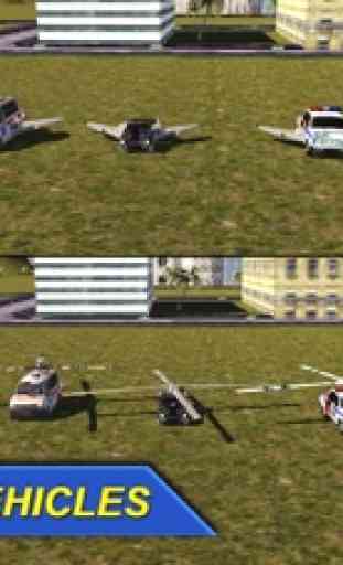 Vôo Ambulância Voar Piloto Simulador 3D 2