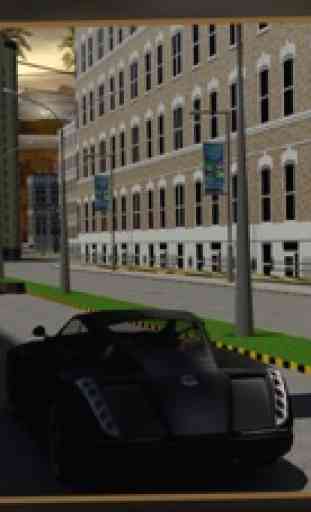 3D Gangster Car Simulator - Uma simulação motorista da máfia do jogo louco e estacionamento 1