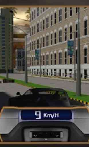 3D Gangster Car Simulator - Uma simulação motorista da máfia do jogo louco e estacionamento 2