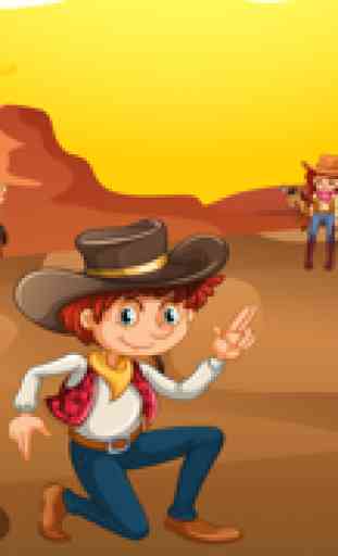 Ativos! Jogo para crianças a aprender sobre cowboys, índios e do Velho Oeste 3