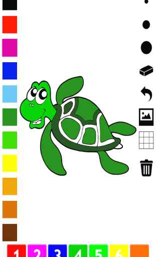 Ativos! Livro Para Colorir de Peixes Para As Crianças a Aprender a Pintar 2