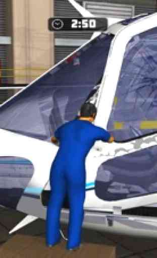 Avião Mecânico Simulador 3D Reparo Oficina Garagem 1