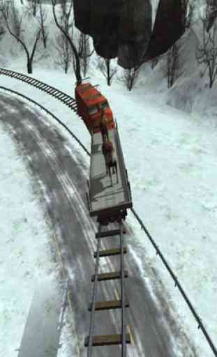 Cargo Train Driver: Transporte Animais em Hills 4
