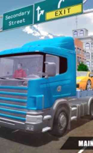 Carro transportador caminhão 3D: simulador de cami 3
