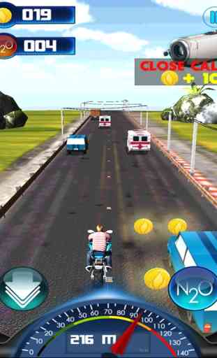 Corrida moto estrada: jogo csr livre 3