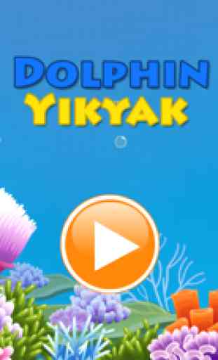 Dolphin YikYak - nadar no mar coletar estrelas 1