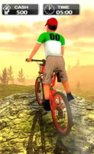Offroad BMX Uphill: Mountain bike Rider 2017 3