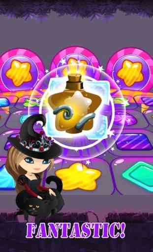 Poção mágica - mágica gemas Combinar 3 jogos 2