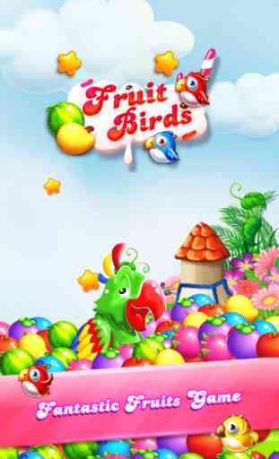Sweet Fruits & pets: melhor jogo 3 quebra-cabeça 4