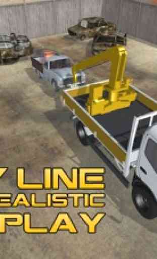 caminhão de reboque 3D - extreme camião de condução e estacionamento jogo de simulador 1