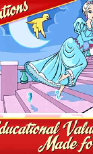 Um conto de quebra-cabeça jogo e cavalos princesas de fadas Livro de coloração - quebra-cabeças jogos para crianças e unicórnios 3