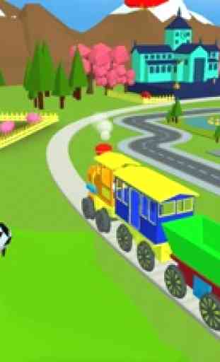3D Trem de brinquedo-grátis crianças jogo do trem 3