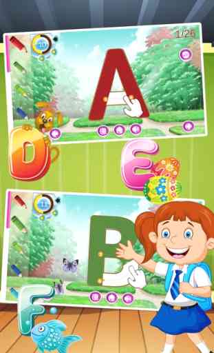 ABC Alfabeto Aprendendo Inglês Jogo De Colorir 2