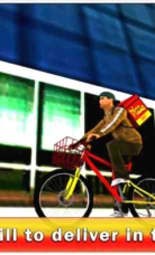 Bicicleta entrega de pizza boy & riding simulator 2