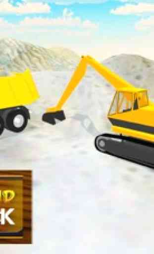 Caminhão transportador de areia e simulador de esc 1
