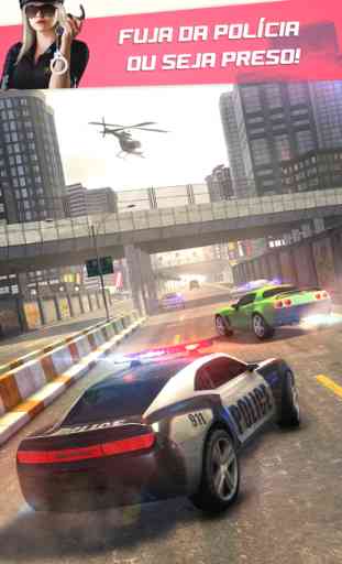 Highway Getaway: jogo de carro de corrida policial 1