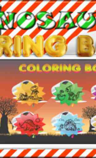 coloring book Dinosaur fun games for kid 2