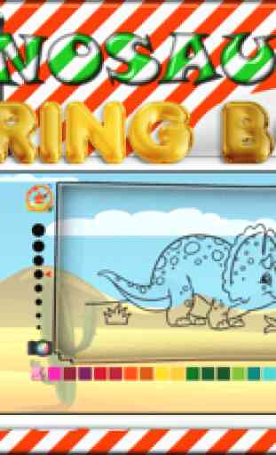 coloring book Dinosaur fun games for kid 4
